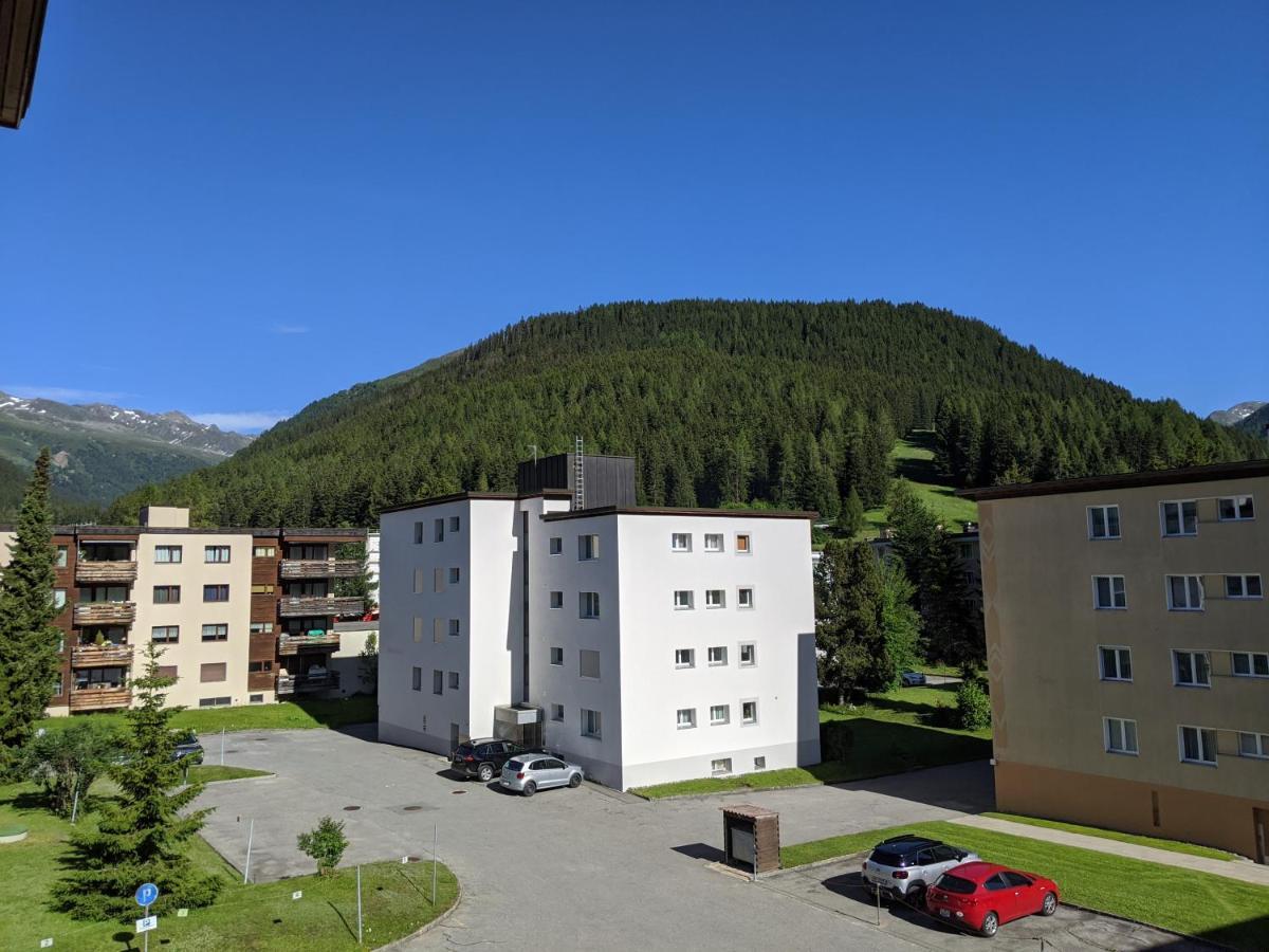Schiablick - Broggini Apartment Davos Exterior foto