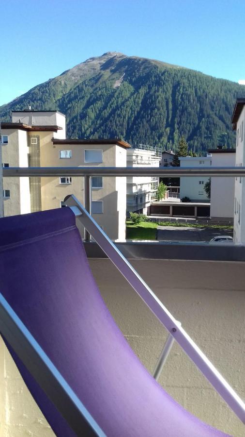 Schiablick - Broggini Apartment Davos Exterior foto
